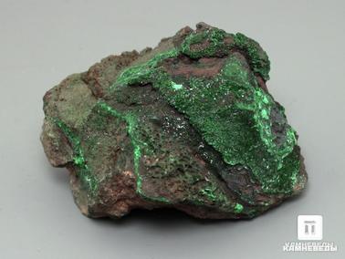 Малахит. Малахит на породе, 5,8х4.2х3,6 см