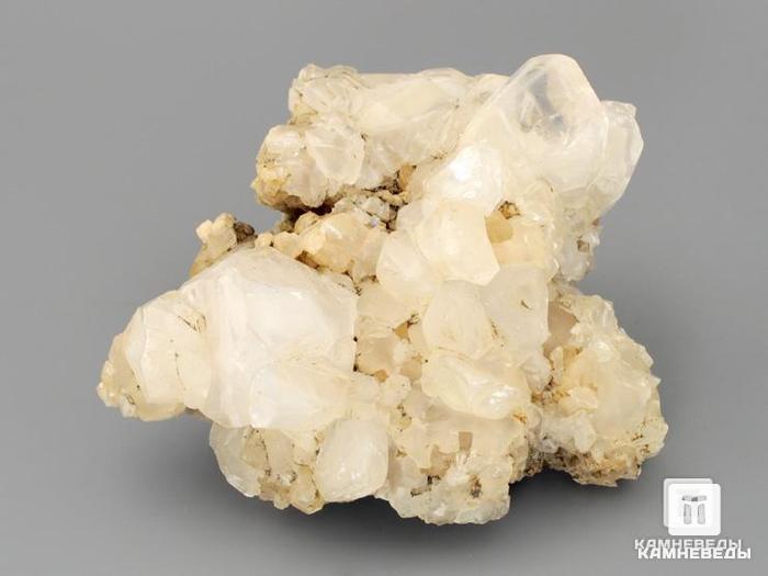 Кальцит, сросток кристаллов 9,7х8,4х5 см, 10-101/46, фото 1