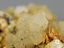 Скипетровидные кристаллы кварца с кальцитом и пиритом на породе, 12х9,5х9,4 см, 10-70/54, фото 5