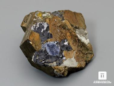 Галенит. Пирротин с галенитом, 4,7х4,6х3 см