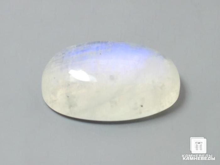 Лунный камень (адуляр), кабошон 1,9х1,3х0,7 см, 9-58/39, фото 2