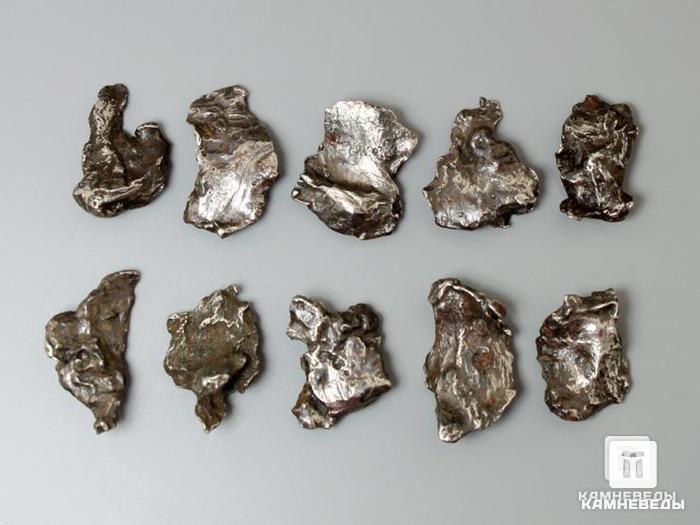Метеорит Сихотэ-Алинь, осколок 1,5-2 г, 10-17/38, фото 2