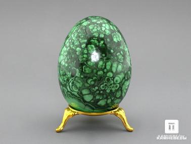 Малахит. Яйцо из малахита, 8х5,9 см