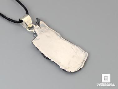 Метеориты. Кулон из метеорита Чинге, 4х1,9х0,2 см