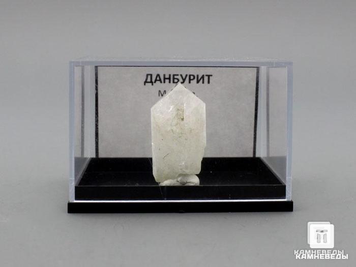 Данбурит, кристалл 3х1,1х1,1 см, 10-179/34, фото 4