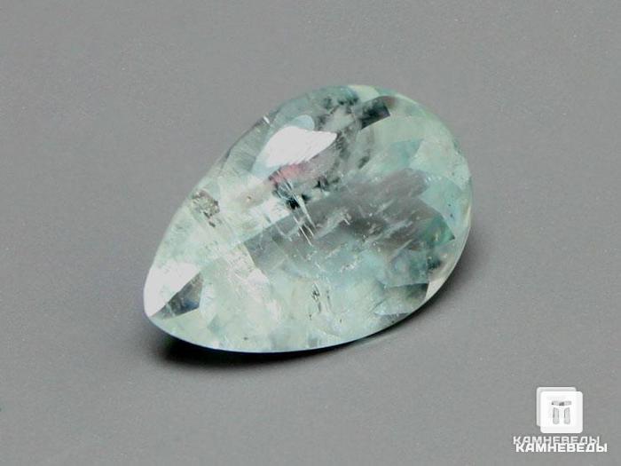 Аквамарин, огранка 1,1х0,8х0,6 см (2,5 ct), 9-21/26, фото 1