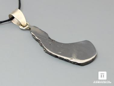 Метеориты. Кулон из метеорита Чинге, 4,2х1,7х0,2 см