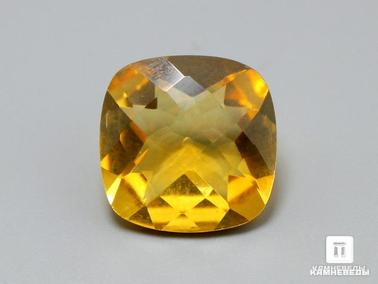 Цитрин. Цитрин, огранка 12х12х7 мм (5,75 ct)
