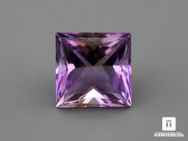 Аметрин. Аметрин, огранка 12х12х8,5 мм (7,95 ct)