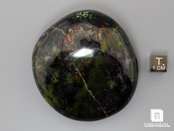 Хантигирит (тейский жад), полированная галька 6,5х6,2х3,1 см, 12-212/3, фото 2