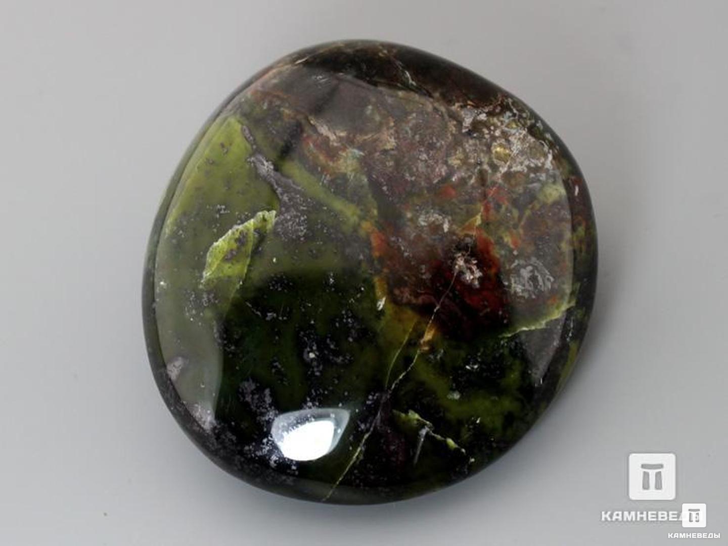 Хантигирит (тейский жад), полированная галька 6,5х6,2х3,1 см, 12-212/3, фото 1