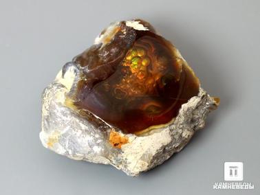 Агат, Агат огненный. Агат огненный, 3,8х3,5х1,7 см