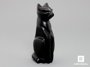 Гагат. Кошка из гагата, 9,4х3,7х2,9 см