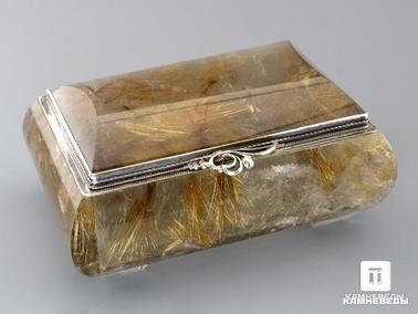 Волосатик. Шкатулка из волосатика, 10,5х7,3х4,8 см
