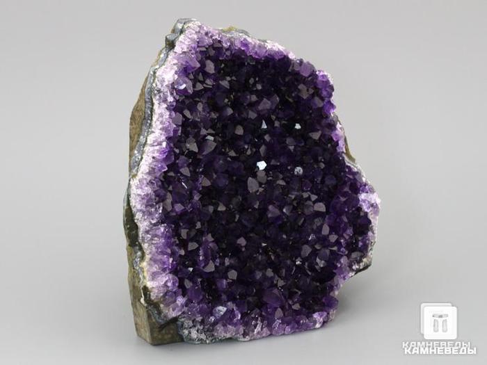 Аметист, друза 13х12,1х7,6 см, 10-167/107, фото 3