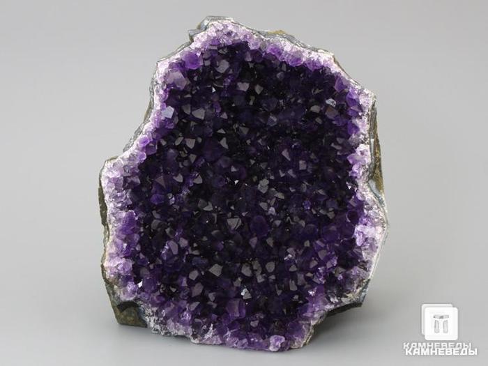 Аметист, друза 13х12,1х7,6 см, 10-167/107, фото 1