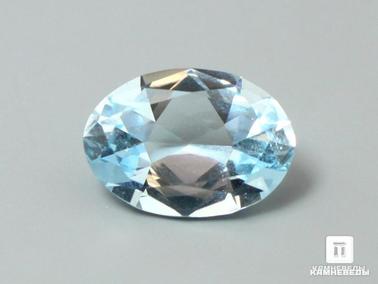 Топаз. Топаз голубой, огранка 12х9х5 мм (4,1 ct)