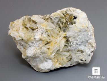 Барит, Флюорит, Галенит. Барит с флюоритом и галенитом, 10,2х6,4х5,5 см