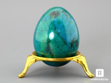 Хризоколла. Яйцо из хризоколлы, 5,1х3,9 см
