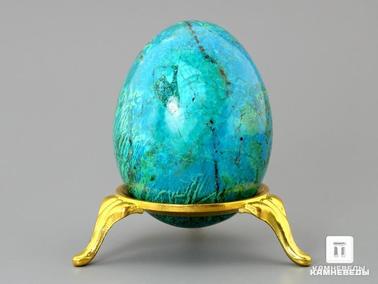 Хризоколла. Яйцо из хризоколлы, 5,5х4,3 см