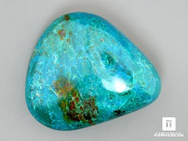 Хризоколла. Хризоколла, полированная галька 6,8х5,7х3,6 см