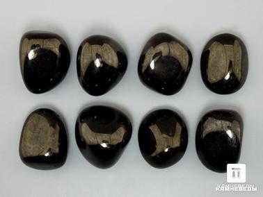 Гагат. Гагат, галтовка 2,5-3 см