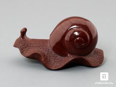 Халцедон. Улитка из халцедона, 6,2х3,3х3 см