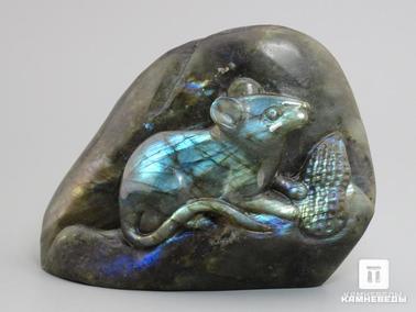 Лабрадор. Мышь из лабрадора, 9,3х7,1х4,1 см