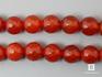 Бусины из сердолика (огранка), 10 шт. на нитке, 12 мм, 7-10/2, фото 1