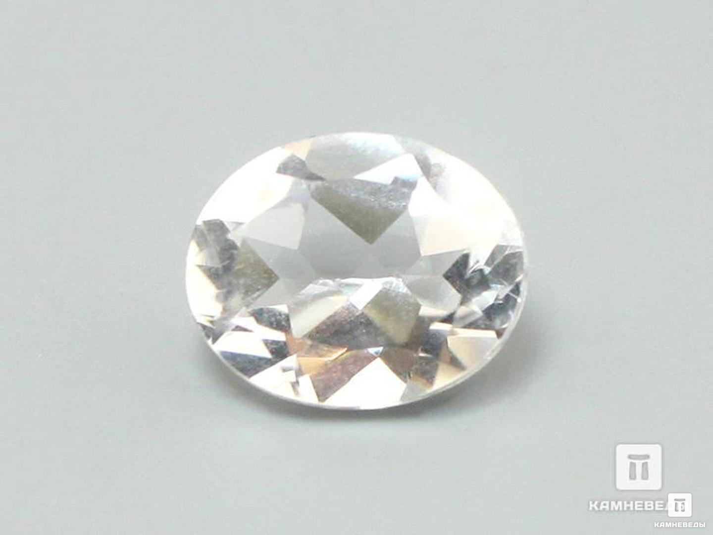 Горный хрусталь, огранка 10х8х5,5 мм (2,70 ct), 9-11/10, фото 1