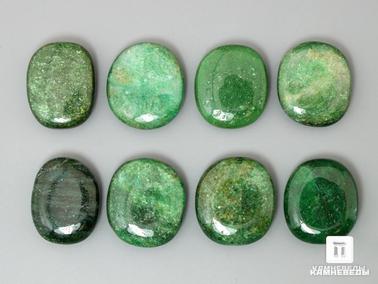 Авантюрин. Авантюрин зелёный (высший сорт), галтовка 2,5 см