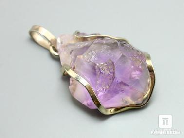 Аметист. Кулон с кристаллом аметиста