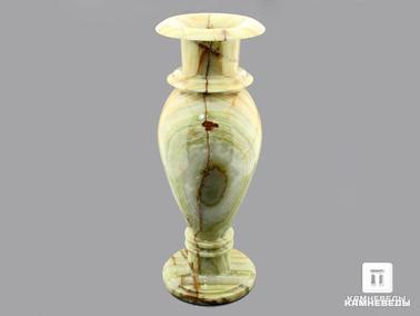 Оникс мраморный. Ваза из оникса мраморного, 40,5х15 см