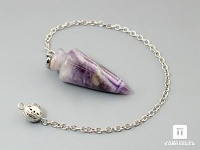 Маятник из аметиста биолокационный, 4х1,6 см