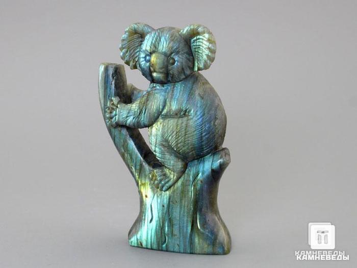 Коала из лабрадора, 9,2х5,8х2,4 см, 23-185/1, фото 3