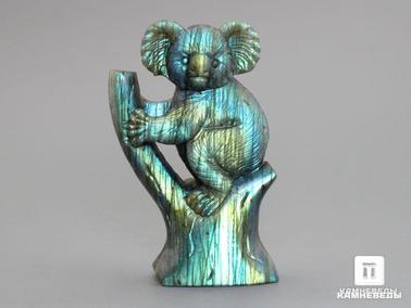 Лабрадор. Коала из лабрадора, 9,2х5,8х2,4 см
