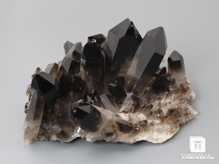 Раухтопаз (дымчатый кварц), друза 11,3х10,2х6 см, 10-100/27, фото 2