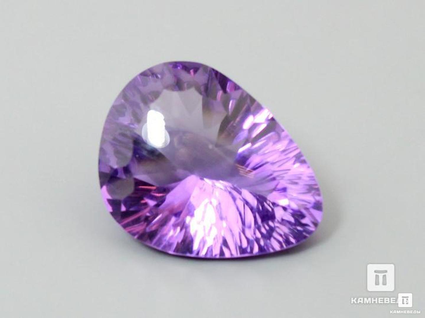 Аметист, огранка 17,5х13,5х8,5 мм (9,6 ct), 9-4/24, фото 2