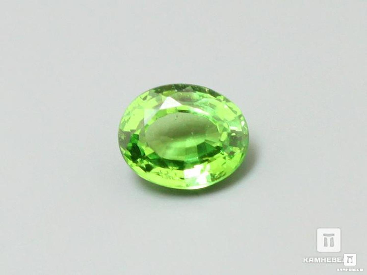 Цаворит, огранка 7,5х6х3,5 мм (1,29 ct), 9-52/1, фото 1