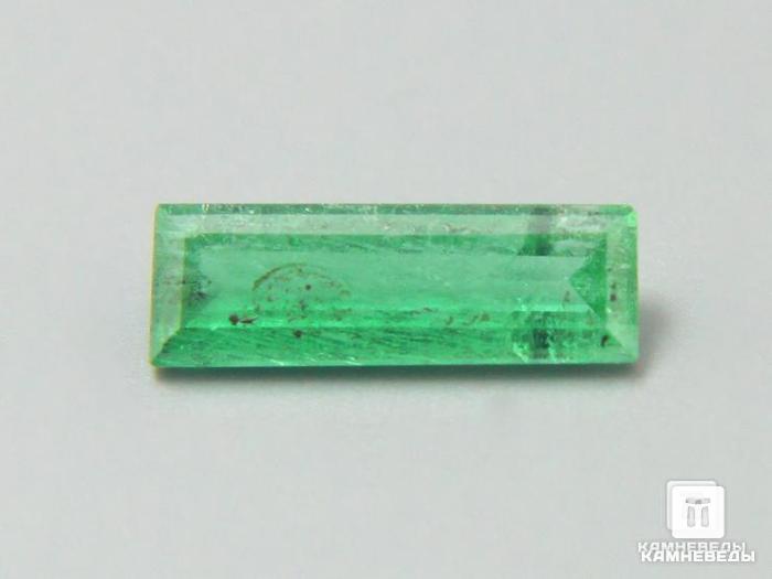 Берилл зеленый, огранка 8х3х2 мм (0,52 ct), 9-40/79, фото 1