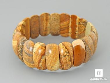 Яшма. Браслет из яшмы песочной
