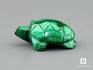 Черепаха из малахита, 5,1х3,7х2,2 см, 23-46/66, фото 3