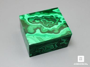 Малахит. Малахитовая шкатулка, 5х4,2х3 см
