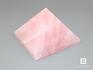 Пирамида из розового кварца, 9х9х6,5 см, 20-14/5, фото 1