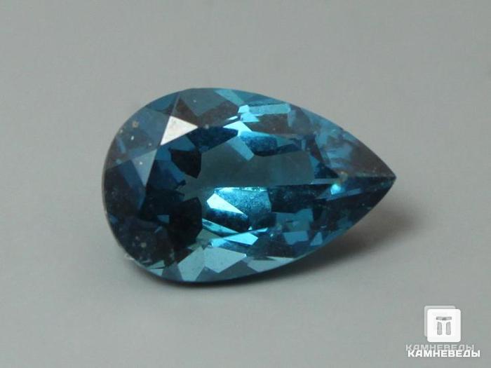 Топаз Лондон, огранка 12х8х5 мм (3,3 ct), 9-38/91, фото 1
