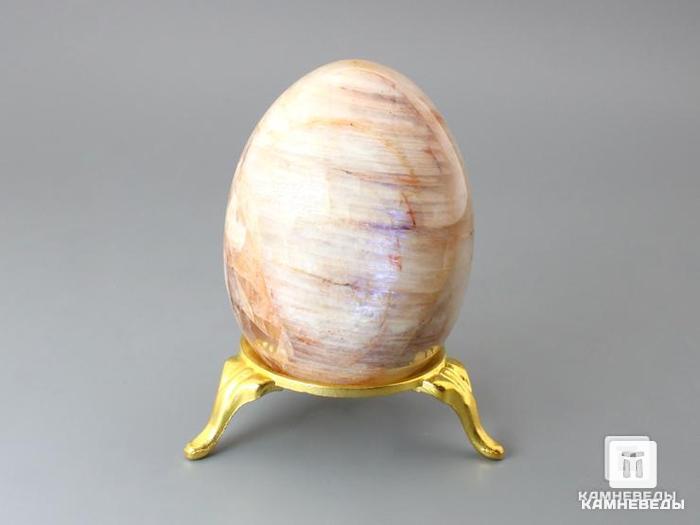 Яйцо из беломорита, 6,5х4,8 см, 22-101/1, фото 1