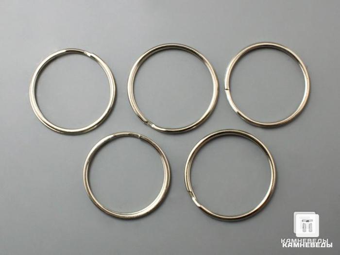 Фурнитура кольцо для брелока (5 шт.), 14-20, фото 2