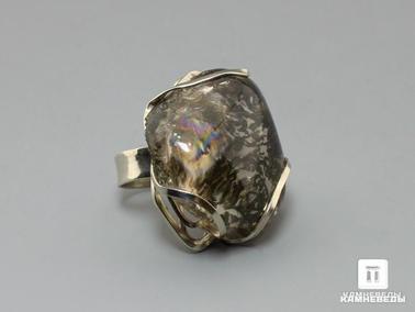 Горный хрусталь. Кольцо с горным хрусталем, аквариум