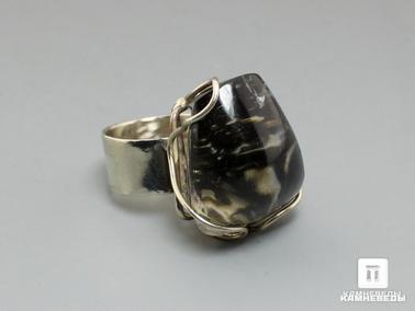 Горный хрусталь. Кольцо с горным хрусталем, аквариум