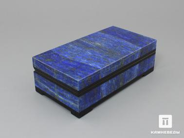 Лазурит. Шкатулка из лазурита, 11,4х6х3,7 см
